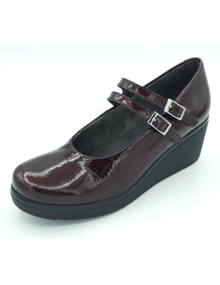 PITILLOS mercedes cuña charol