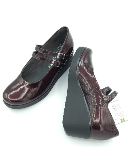 PITILLOS mercedes cuña charol